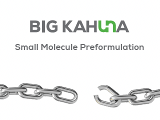 Big Kahuna Small Molecule Preformulation