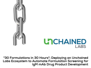 C&EN Webinar: “30 Formulations in 30 Hours”: Deploying an Unchained Labs Ecosystem to Automate Formulation Screening for IgM mAb Drug Product Development