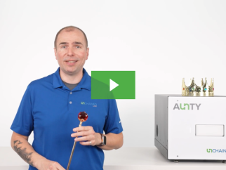 High-throughput protein stability characterization with Aunty