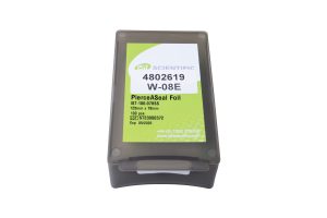 Heat-sealed foil well plate films, Pack of 100